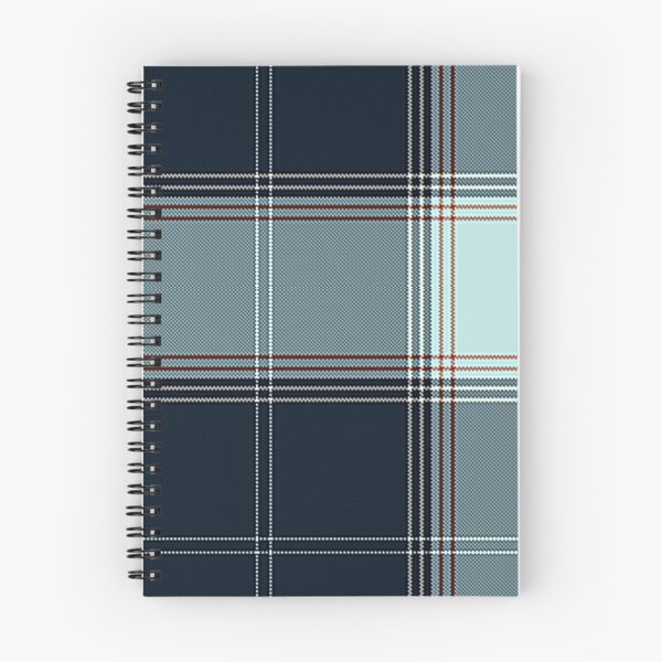 Aperçu de l'œuvre Plaid turquoise, bleu marine et rouge créée et vendue par KPcaptures.