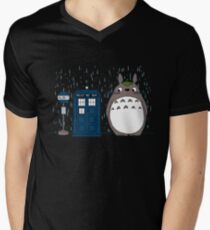 Totoro Men's V-Neck T-Shirt