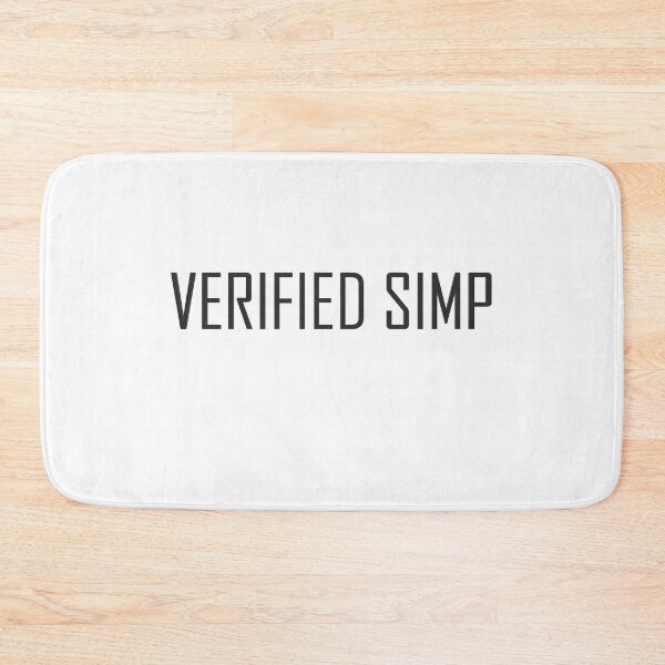 Item preview, Verified Simp meme shirt designed and sold by StefanGrails.