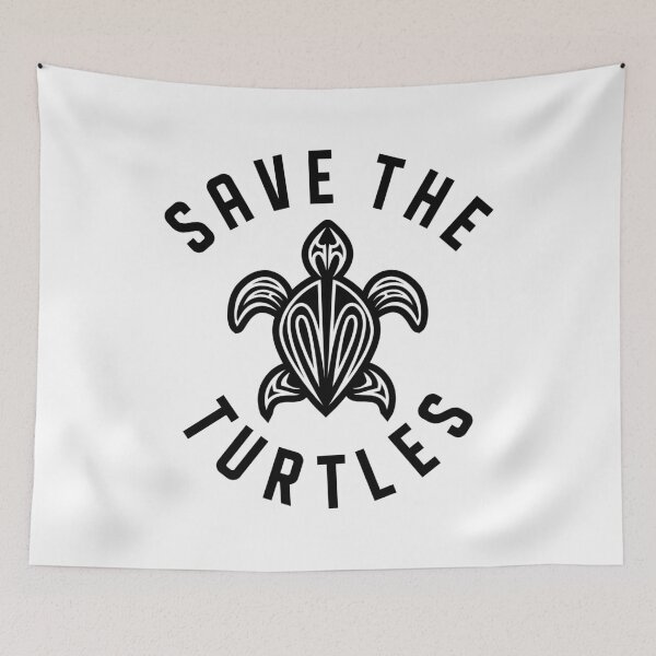 Item preview, SAVE THE TURTLES designed and sold by Your Paradigm Design.
