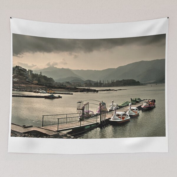 Item preview, Lake Kawaguchi Mountain vista designed and sold by hawkie.