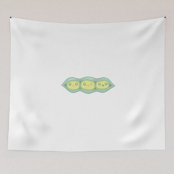 Item preview, 3 peas in a pod sticker designed and sold by dreamwish.