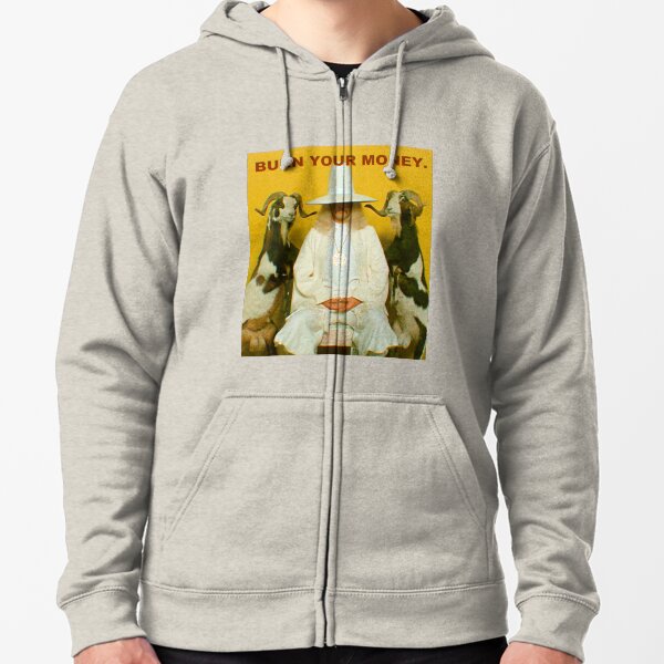 VINTAGE LSD DECAL CULT ACID PSYCHEDELIC SIMPLE Mens Gray Hoodie
