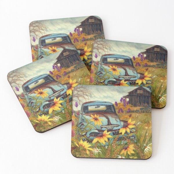 Item preview, Country Blues Chevy Pickup Truck  designed and sold by JanineRileyArt.