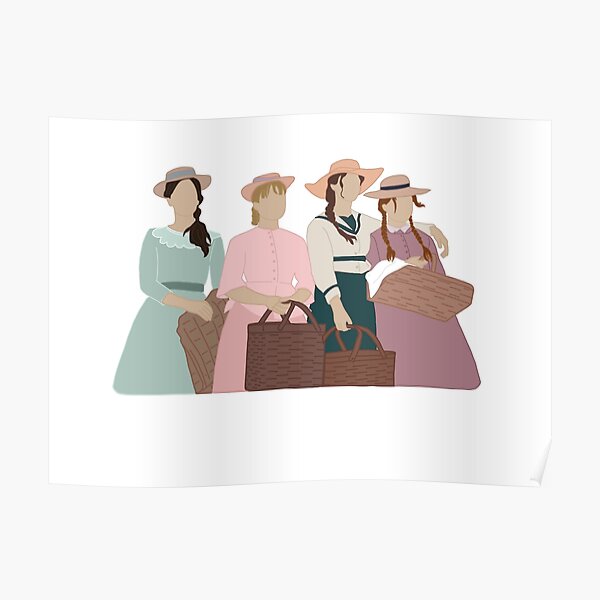 Little Women Meg Jo Beth Amy Poster