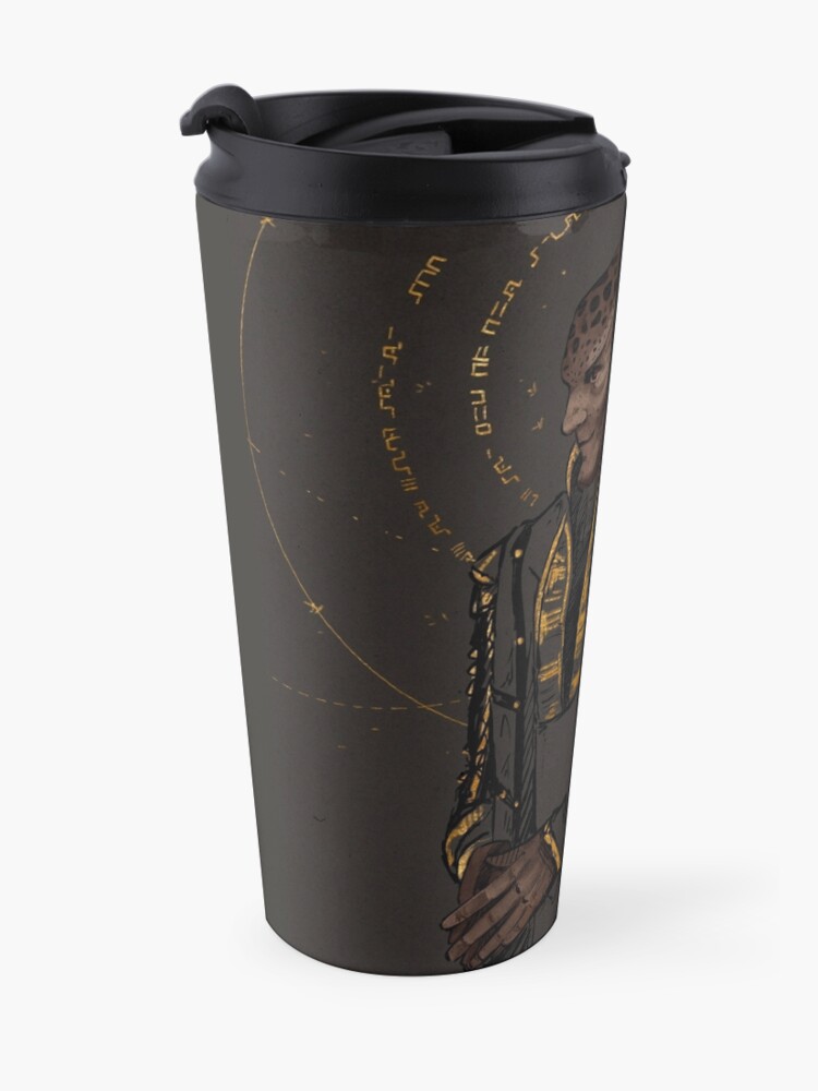 Alternate view of we are all the sum of our tears Travel Mug