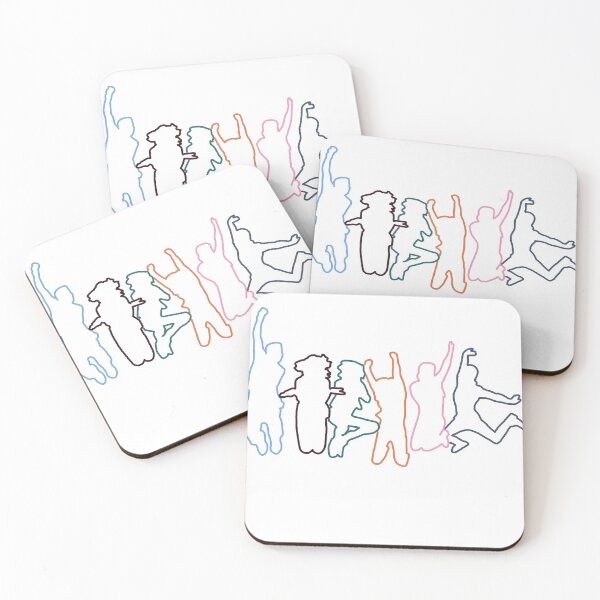 Item preview, HSMTMTS Jumping Cast Silhouette designed and sold by broadway-babies.