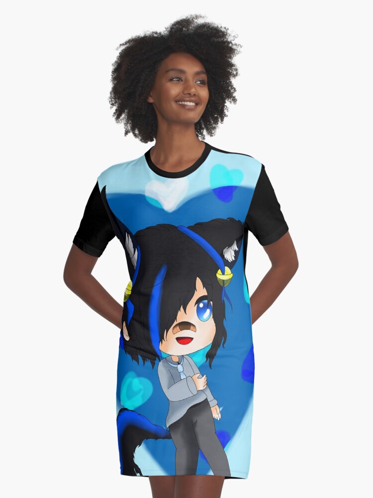 Ocean in Gacha Life Graphic T-Shirt Dress for Sale by Minisheldon