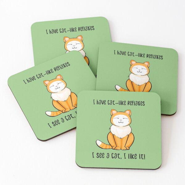 Item preview, Cat-like reflexes designed and sold by ChuArts.