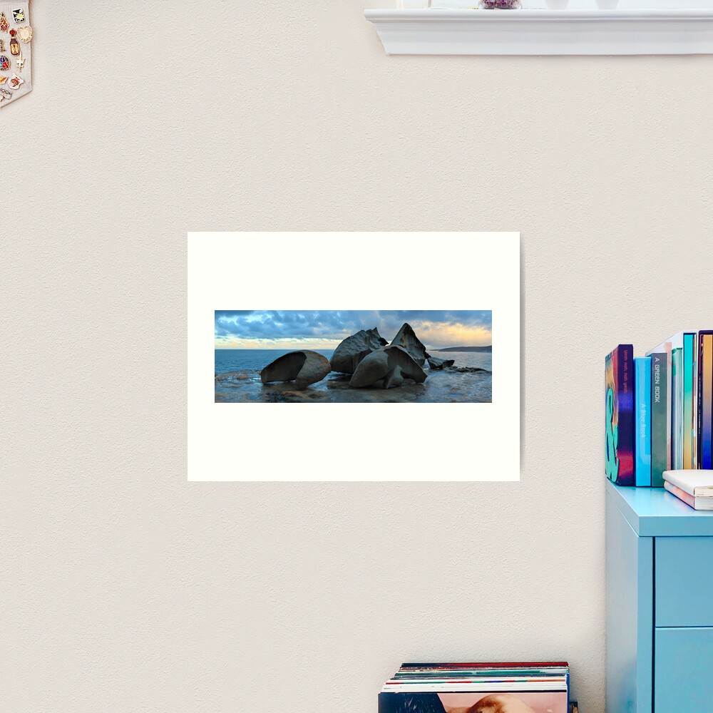 Remarkable Rocks Dawn, Kangaroo Island, South Australia Art Print