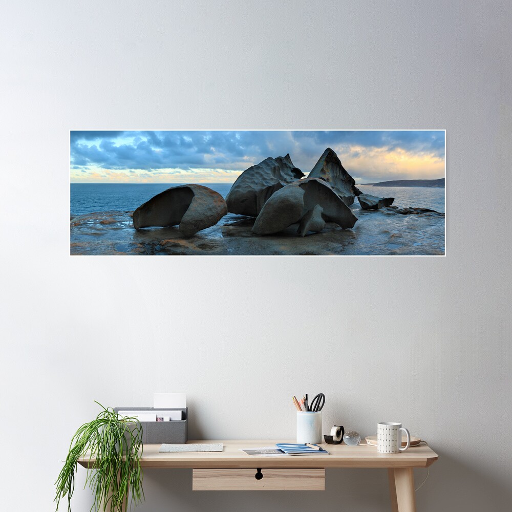 Remarkable Rocks Dawn, Kangaroo Island, South Australia Poster