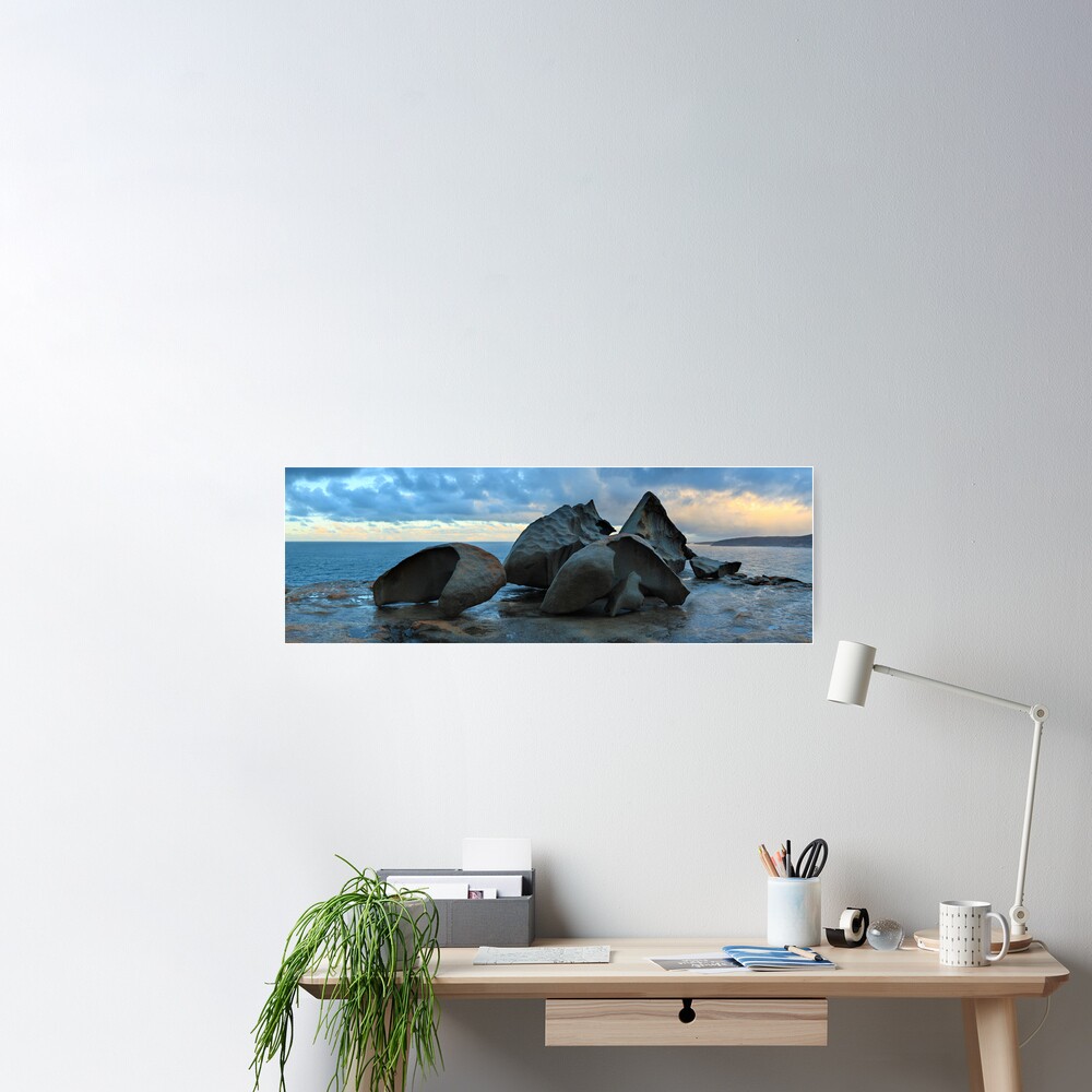Remarkable Rocks Dawn, Kangaroo Island, South Australia Poster