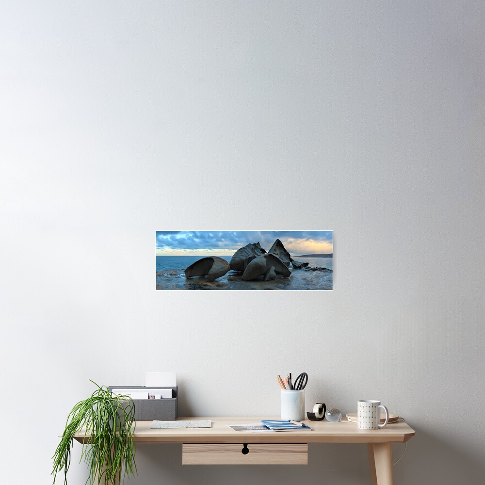 Remarkable Rocks Dawn, Kangaroo Island, South Australia Poster
