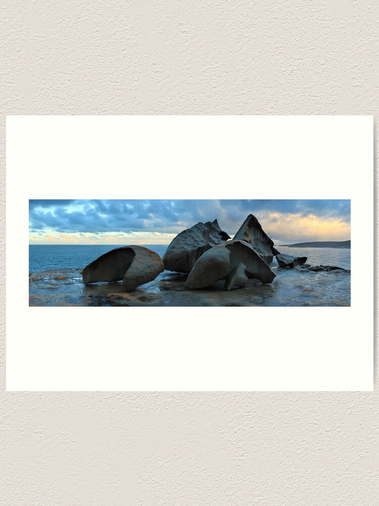 Alternate view of Remarkable Rocks Dawn, Kangaroo Island, South Australia Art Print