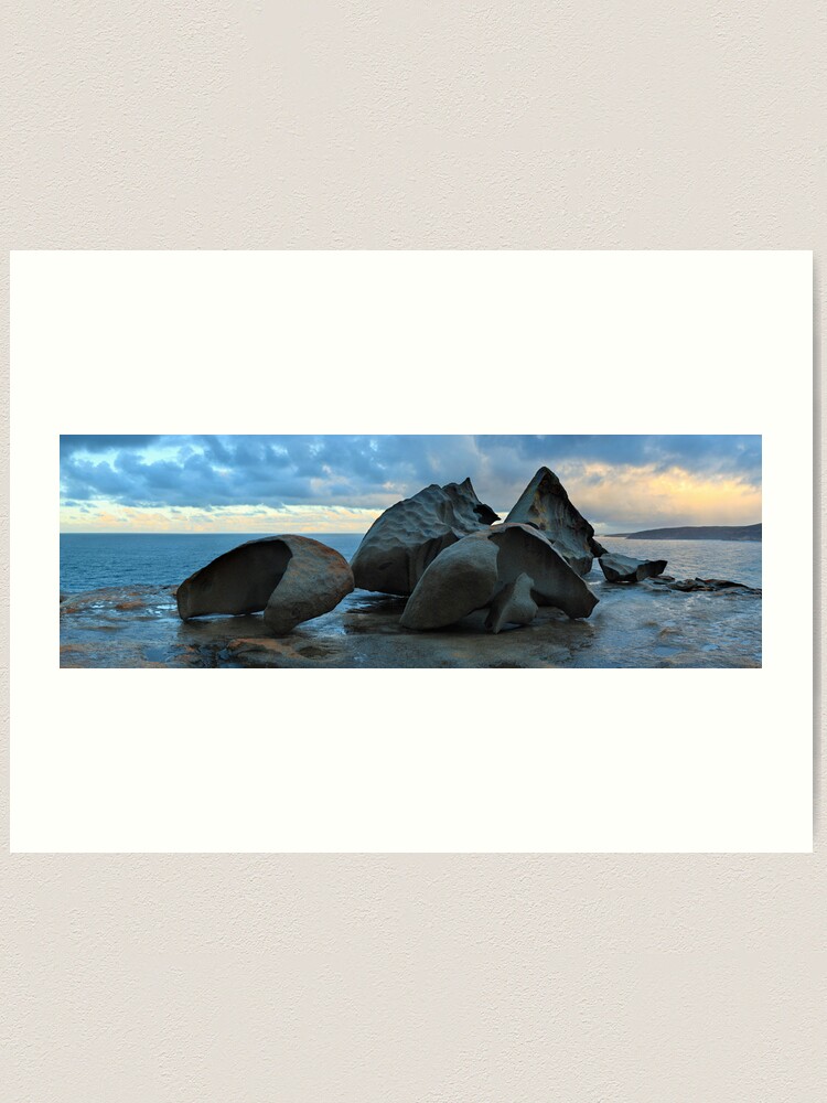 Alternate view of Remarkable Rocks Dawn, Kangaroo Island, South Australia Art Print