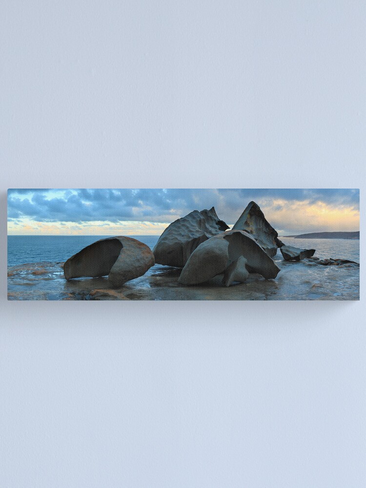 Alternate view of Remarkable Rocks Dawn, Kangaroo Island, South Australia Canvas Print