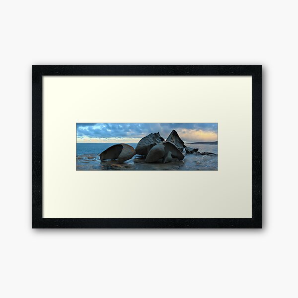 Remarkable Rocks Dawn, Kangaroo Island, South Australia Framed Art Print