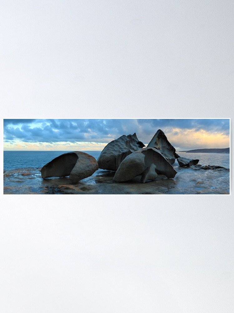 Alternate view of Remarkable Rocks Dawn, Kangaroo Island, South Australia Poster