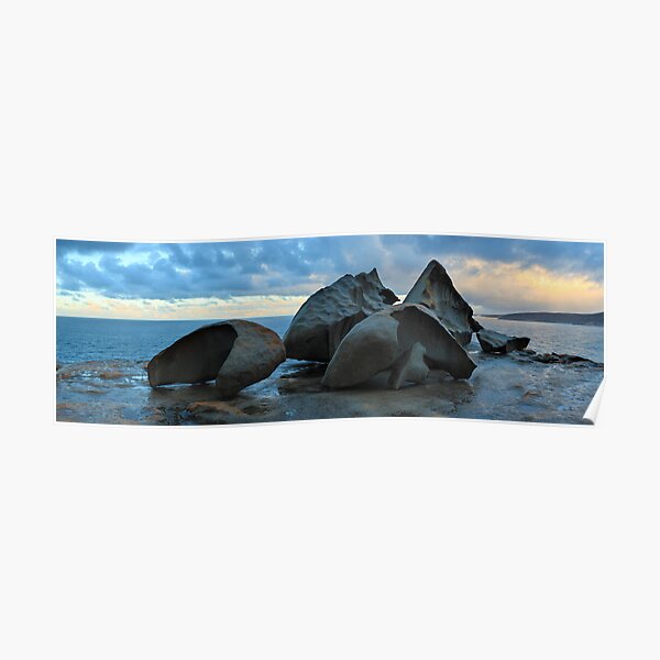 Remarkable Rocks Dawn, Kangaroo Island, South Australia Poster