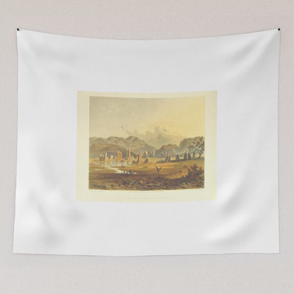 Item preview, Castlerigg Stone Circle Keswick 1859 Painting By James Baker Pyne designed and sold by WizardsWorld.