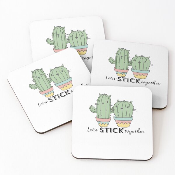 Item preview, Let’s Stick Together: Cacti designed and sold by gsproductsgs.