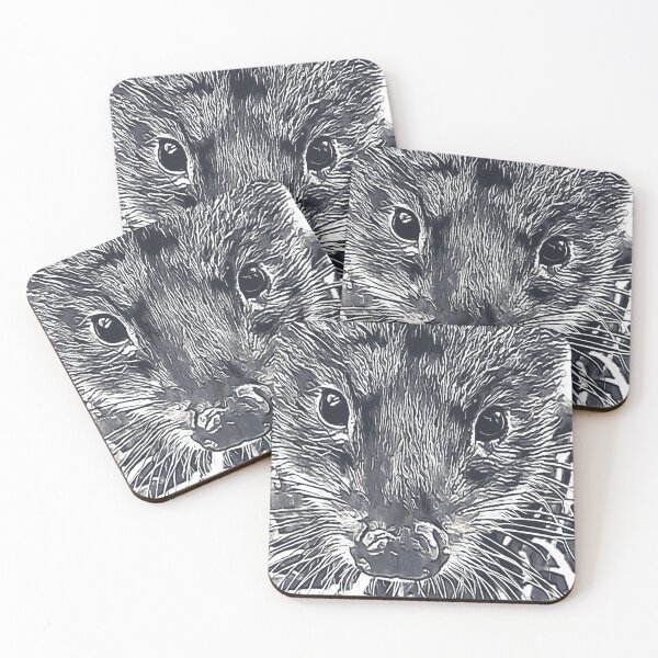 Item preview, Support Australian Wildlife - Spotted Quoll in the Black designed and sold by Penwen.