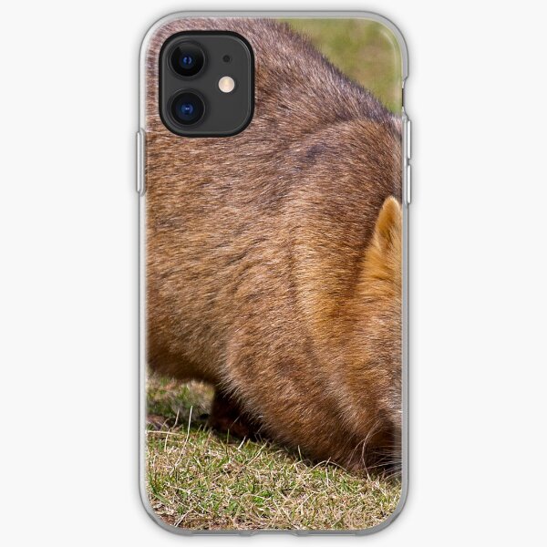 Wombat iPhone Soft Case