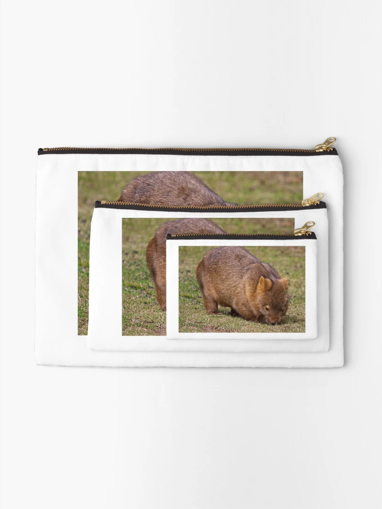 Thumbnail 2 of 4, Zipper Pouch, Wombat designed and sold by Richard Windeyer.