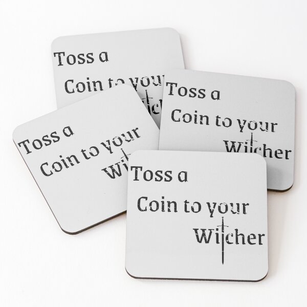 Item preview, Toss a coin to your Witcher designed and sold by kuenzicreative.