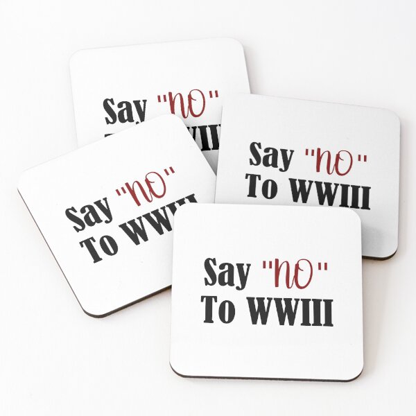 Artikelvorschau, Stop WWIII Stop Kämpfen Make World Peace Humanity End War entworfen und verkauft von Articulate.