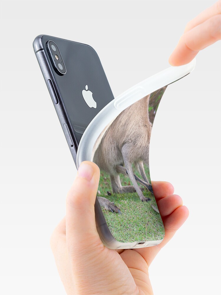 Alternate view of Kangaroo iPhone Case