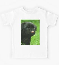 Black Pug Kids Tee