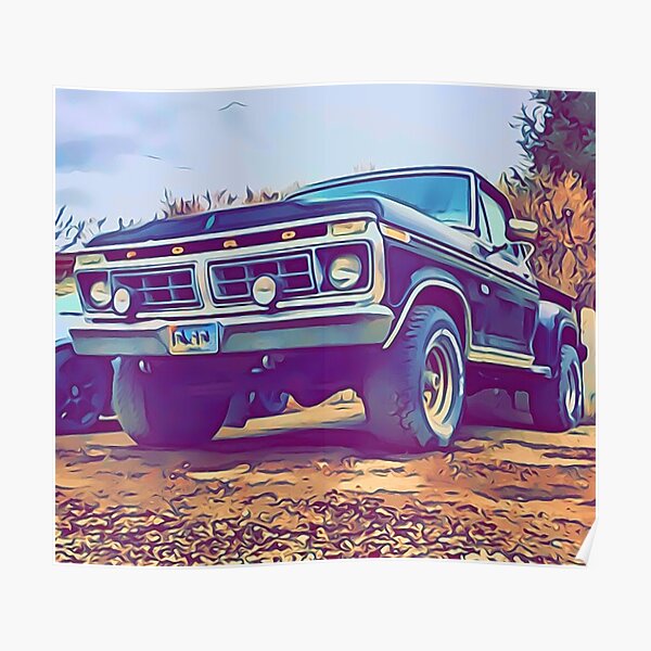 1977 Ford F150 Poster