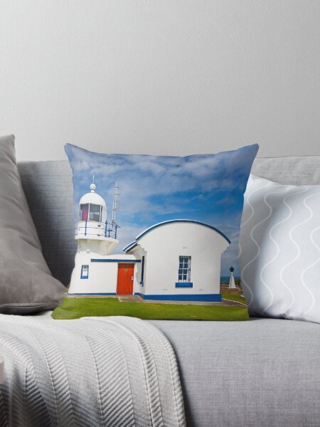 Crowdy Head Lighthouse, NSW Throw Pillow
