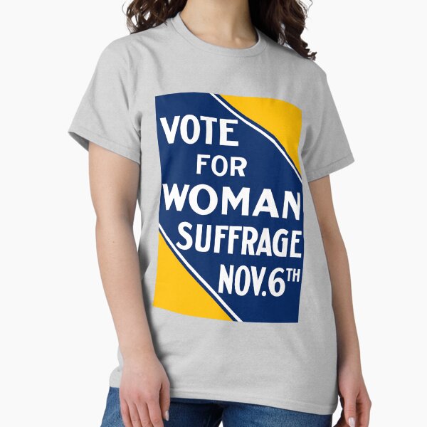 Vista previa del artículo con la obra «Sufragio de mujeres vintage», diseñado y vendido por fearcity.