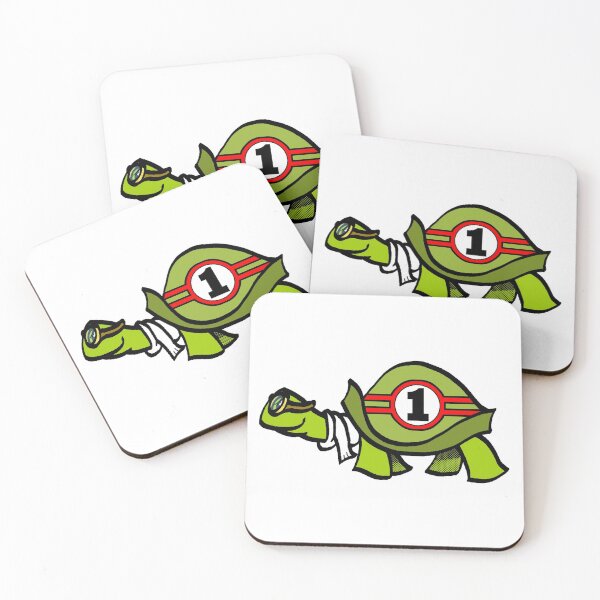 Item preview, Speedy The Racing Tortoise designed and sold by TJDraws.