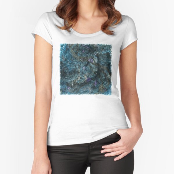 The Atlas of Dreams - Color Plate 6 Fitted Scoop T-Shirt