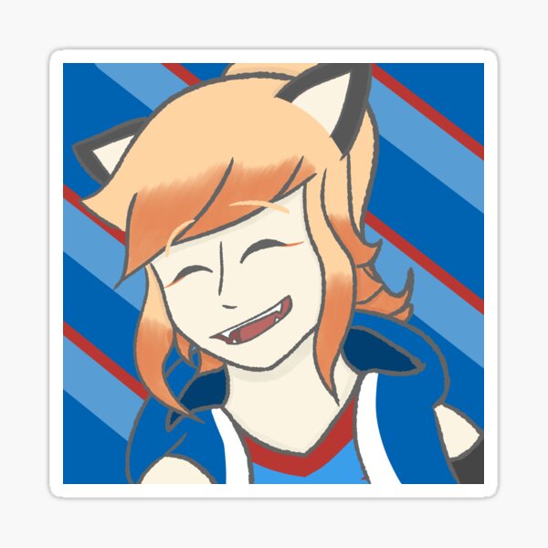 Daina doin a smile! Sticker