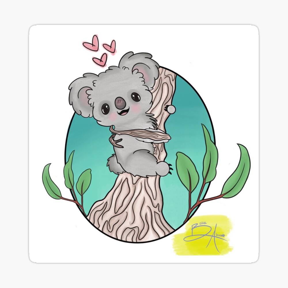 Carte De Vœux Bebe Koala Trop Mignon Par Isabelleaar1 Redbubble
