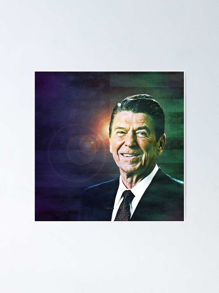 Alternate view of Patriot Ronald Reagan Poster