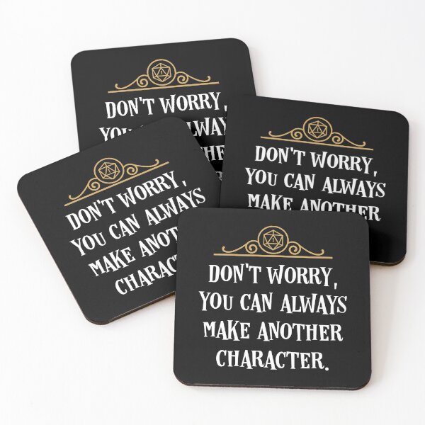 Item preview, Make Another Character Master Quote Tabletop RPG designed and sold by pixeptional.