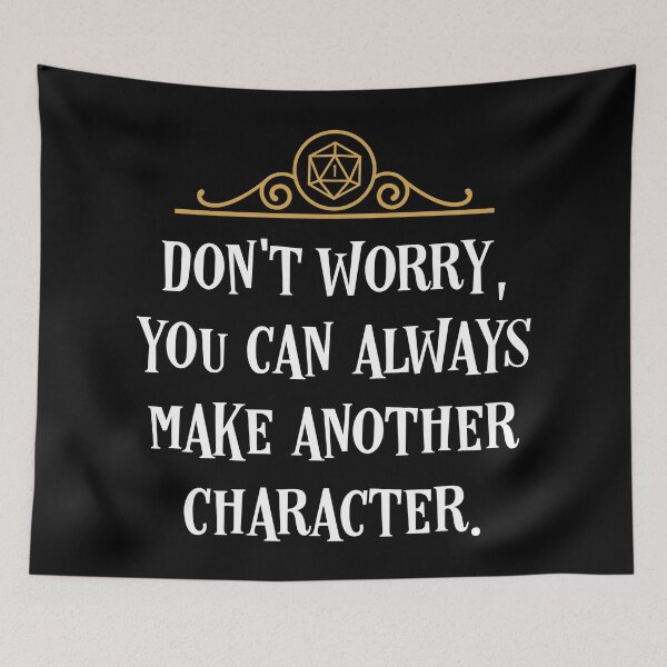 Item preview, Make Another Character Master Quote Tabletop RPG designed and sold by pixeptional.