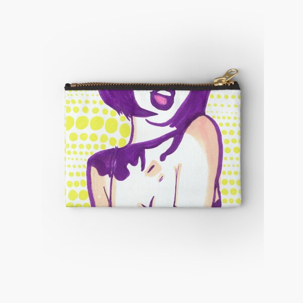Item preview, Yellow and Purple POP Art Babe designed and sold by Madison Seide.