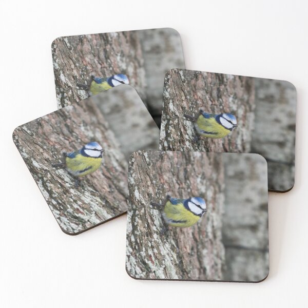 Item preview, Sideways. Eurasian blue tit designed and sold by Jouko Lehto Photography.