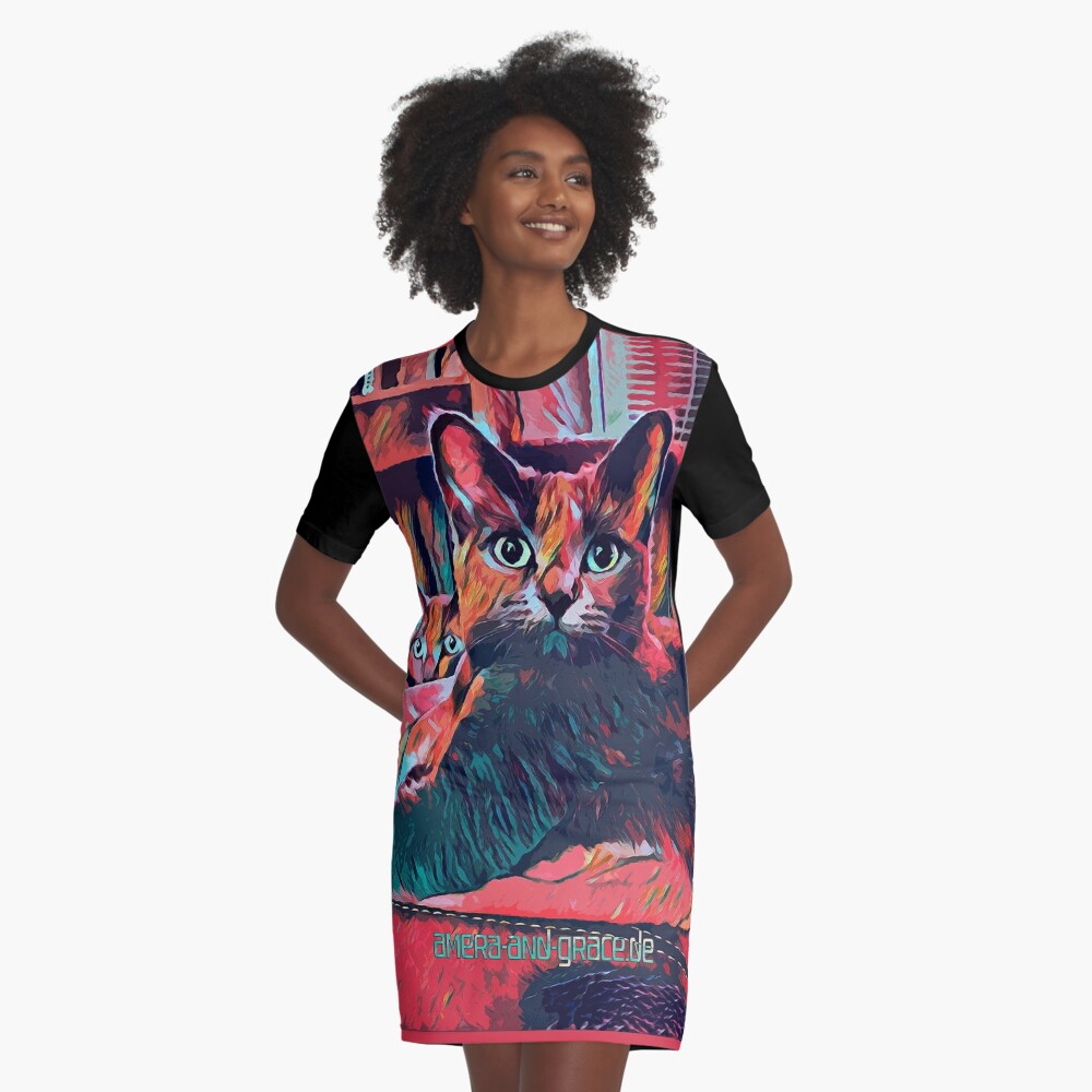 CATS AMERA AND GRACE - 1 T-Shirt Kleid