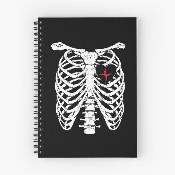 Item preview, Ballerina ballet dancer heart skeleton x-ray incurable designed and sold by 1681830934131.