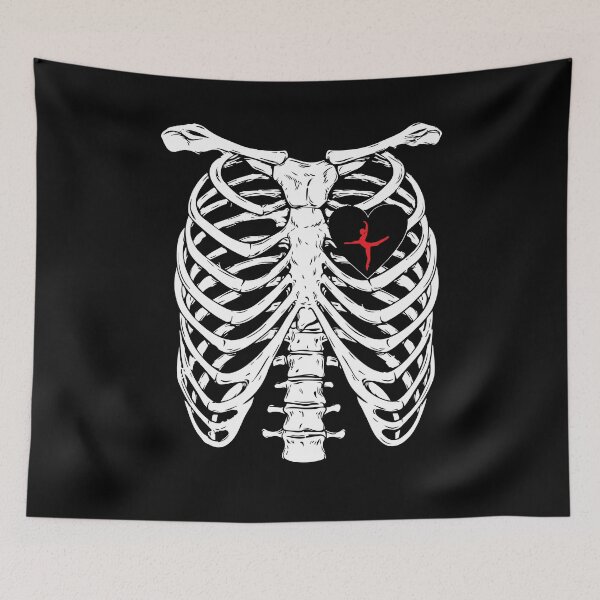 Item preview, Ballerina ballet dancer heart skeleton x-ray incurable designed and sold by 1681830934131.