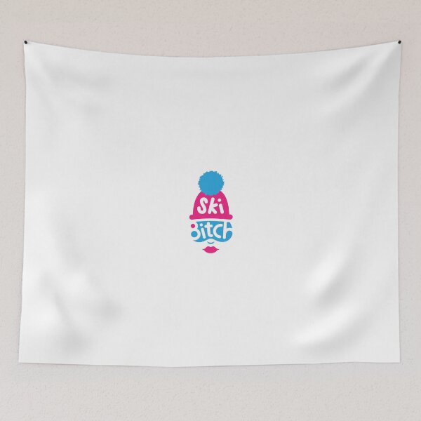 Item preview, Ski Bitch logo T, Apres Ski T-shirt for women designed and sold by SkiBitches.