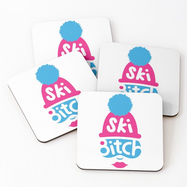 Item preview, Ski Bitch logo T, Apres Ski T-shirt for women designed and sold by SkiBitches.
