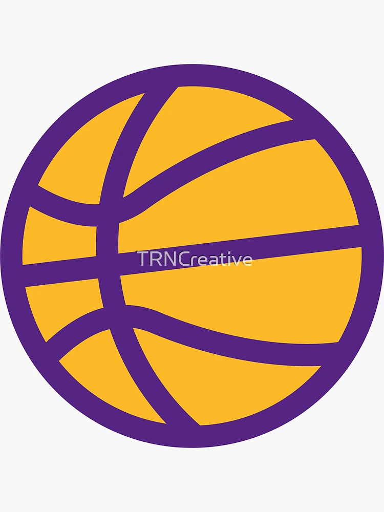 Los Angeles Lakers Alternate Logo Sticker by HugoYuli